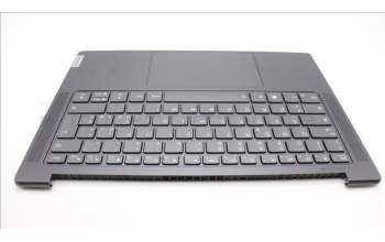 Lenovo 5CB1L39433 C-Abdeckung mit Tastatur, Italienisch, sturmgrau