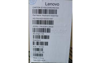 Lenovo 5CB1L39435 Tastatur inkl. Topcase ASM_JPN H 82Y7 STGYNPS