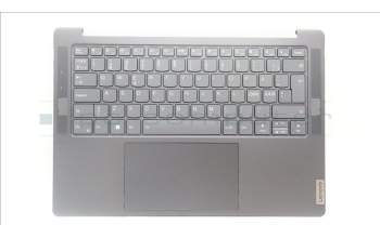 Lenovo 5CB1L39447 C-Cover with keyboard,Nordic,Storm Grey