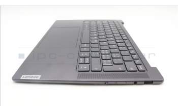 Lenovo 5CB1L39467 C-Abdeckung mit Tastatur, Schweiz, Sturmgrau