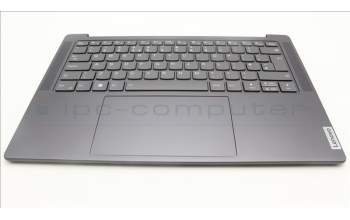 Lenovo 5CB1L39483 C-Abdeckung mit Tastatur, Englisch (GB), Sturmgrau
