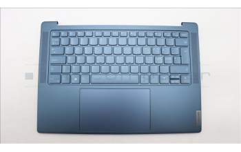 Lenovo 5CB1L40693 C-Abdeckung mit Tastatur, Skandinavien, Aquamarinblau