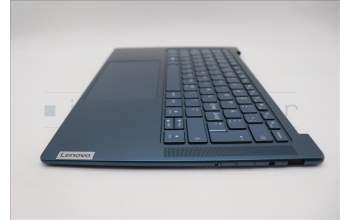 Lenovo 5CB1L40694 C-Abdeckung mit Tastatur, Skandinavien, Aquamarinblau