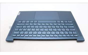 Lenovo 5CB1L40713 C-Abdeckung mit Tastatur, Ukraine, Aquamarinblau