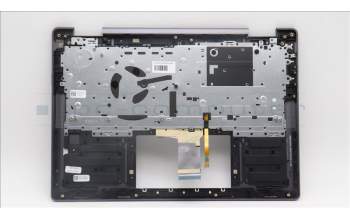 Lenovo 5CB1L40796 C-Abdeckung mit Tastatur, Französisch/Arabisch, sturmgrau, Ohne_Fingerabdruckscanner