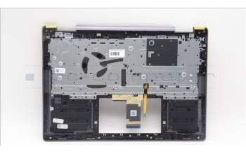 Lenovo 5CB1L40837 C-Abdeckung mit Tastatur, Englisch (GB), sturmgrau, Ohne_Fingerabdruckscanner