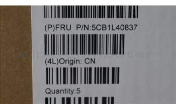 Lenovo 5CB1L40837 C-Abdeckung mit Tastatur, Englisch (GB), sturmgrau, Ohne_Fingerabdruckscanner