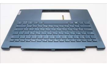 Lenovo 5CB1L40856 C-Abdeckung mit Tastatur, Hebräisch, Aquamarinblau, Ohne_Fingerabdruckscanner