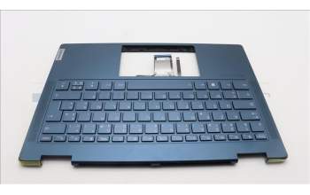 Lenovo 5CB1L40877 C-Cover with keyboard,French,Tidal Teal,Non_Fingerprint