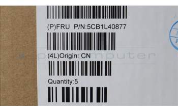 Lenovo 5CB1L40877 C-Abdeckung mit Tastatur, Französisch, Aquamarinblau, Ohne_Fingerabdruckscanner