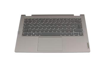 5CB1L43744 Original Lenovo Tastatur inkl. Topcase DE (deutsch) anthrazit/grau mit Backlight mit Smart Pen Fach