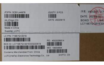 Lenovo 5CB1L44978 C-Abdeckung mit Tastatur, Spanisch, arktisgrau