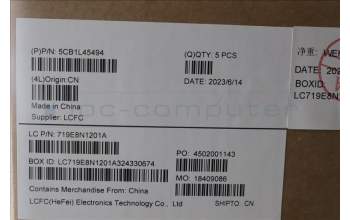 Lenovo 5CB1L45494 C-Abdeckung mit Tastatur, Deutsch, tiefblau, Ohne_Hintergrundbeleuchtung