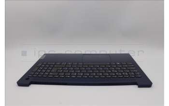 Lenovo 5CB1L45563 C-Abdeckung mit Tastatur, Belgisch, tiefblau, Hintergrundbeleuchtung, Fingerabdruck, GB