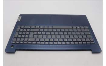 Lenovo 5CB1L45578 C-Abdeckung mit Tastatur, Italienisch, tiefblau, Hintergrundbeleuchtung, Fingerabdruckleser