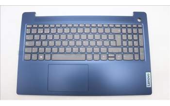 Lenovo 5CB1L45586 C-Abdeckung mit Tastatur, Spanisch, tiefblau, Hintergrundbeleuchtung, Fingerabdruckleser