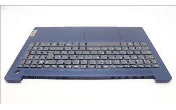 Lenovo 5CB1L45597 C-Abdeckung mit Tastatur, Spanisch, tiefblau, Ohne_Hintergrundbeleuchtung, Fingerabdruckleser