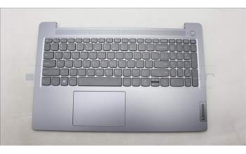 Lenovo 5CB1L45718 C-Abdeckung mit Tastatur, Englisch (US, Euro), arktisgrau, Hintergrundbeleuchtung