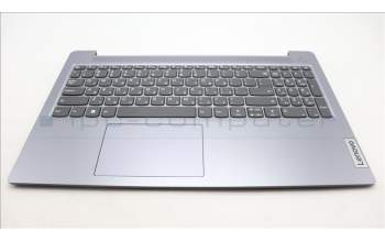 Lenovo 5CB1L45761 C-Abdeckung mit Tastatur, Hebräisch, arktisgrau, Ohne_Hintergrundbeleuchtung