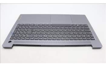 Lenovo 5CB1L45878 C-Abdeckung mit Tastatur, Französisch, arktisgrau, Hintergrundbeleuchtung, Fingerabdruckleser