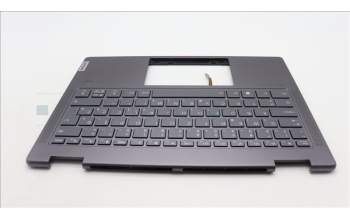 Lenovo 5CB1L47271 C-Cover with keyboard,Slovenian,Storm Grey,FingerPrint