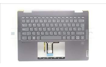 Lenovo 5CB1L47277 Tastatur inkl. Topcase ASM_UK H 82YM FP STGY