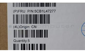 Lenovo 5CB1L47277 Tastatur inkl. Topcase ASM_UK H 82YM FP STGY