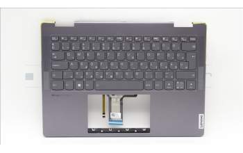 Lenovo 5CB1L48254 Tastatur inkl. Topcase ASM_HUN H 82YM NFP STGY
