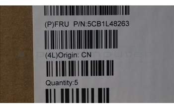 Lenovo 5CB1L48263 C-Abdeckung mit Tastatur, Spanisch, sturmgrau, Ohne_Fingerabdruckscanner