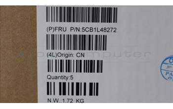 Lenovo 5CB1L48272 Tastatur inkl. Topcase ASM_BUL H 82YM NFP STGY