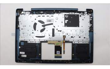 Lenovo 5CB1L48329 C-Abdeckung mit Tastatur, Portugiesisch, Aquamarinblau, Ohne_Fingerabdruckscanner