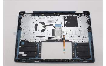 Lenovo 5CB1L48338 C-Abdeckung mit Tastatur, Englisch (US, Euro), Aquamarinblau, Ohne_Fingerabdruckscanner