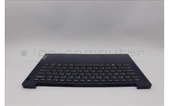 Lenovo 5CB1L48354 C-Abdeckung mit Tastatur, Englisch (US, Euro), tiefblau, Hintergrundbeleuchtung, Fingerabdruck