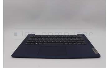 Lenovo 5CB1L48368 C-Abdeckung mit Tastatur, Skandinavien, tiefblau, Hintergrundbeleuchtung, Fingerabdruck