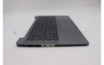 Lenovo 5CB1L49409 C-Abdeckung mit Tastatur, Deutsch, arktisgrau, Hintergrundbeleuchtung, Ohne_Fingerabdruckscanner