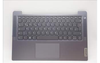 Lenovo 5CB1L49409 C-Abdeckung mit Tastatur, Deutsch, arktisgrau, Hintergrundbeleuchtung, Ohne_Fingerabdruckscanner