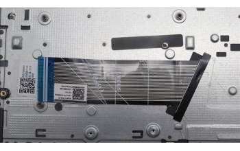 Lenovo 5CB1L49443 C-Abdeckung mit Tastatur, Französisch, arktisgrau, Ohne_Hintergrundbeleuchtung, Ohne_Fingerabdruckscanner