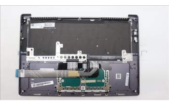 Lenovo 5CB1L49529 C-Abdeckung mit Tastatur, Tschechisch/Slowakisch, sturmgrau, GB
