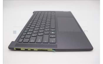 Lenovo 5CB1L49537 C-Abdeckung mit Tastatur, Hebräisch, sturmgrau