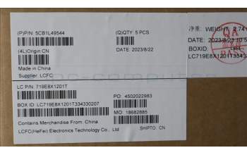 Lenovo 5CB1L49544 Tastatur inkl. Topcase ASM_LA SPA L83BU SG