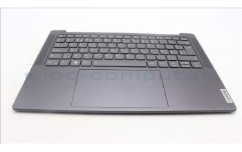 Lenovo 5CB1L50240 C-Abdeckung mit Tastatur, Belgisch, sturmgrau, GB