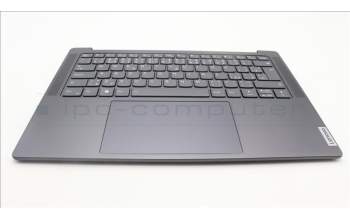 Lenovo 5CB1L50247 C-Abdeckung mit Tastatur, Tschechisch/Slowakisch, sturmgrau, GB