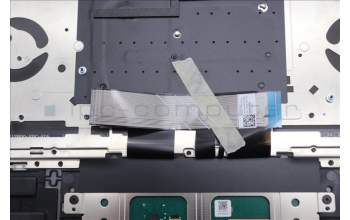 Lenovo 5CB1L50253 C-Abdeckung mit Tastatur, Französisch, sturmgrau, Puresight-Logo