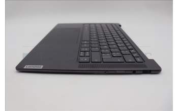 Lenovo 5CB1L50253 C-Abdeckung mit Tastatur, Französisch, sturmgrau, Puresight-Logo
