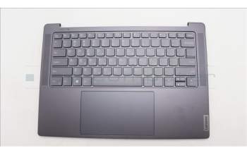 Lenovo 5CB1L50261 C-Abdeckung mit Tastatur, Griechisch, sturmgrau, Puresight-Logo