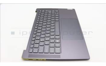 Lenovo 5CB1L50266 C-Abdeckung mit Tastatur, Ungarisch, Sturmgrau