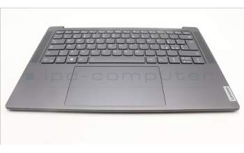 Lenovo 5CB1L50271 C-Abdeckung mit Tastatur, Italienisch, sturmgrau, Puresight-Logo