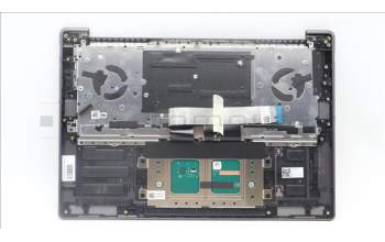 Lenovo 5CB1L50296 C-Abdeckung mit Tastatur, Englisch (GB), sturmgrau, Ohne Puresight-Logo