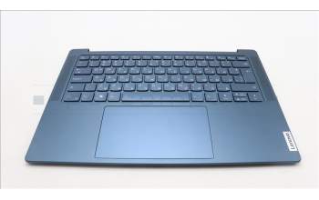 Lenovo 5CB1L50308 C-Abdeckung mit Tastatur, Bulgarisch, aquamarinblau, Ohne Puresight-Logo, GB