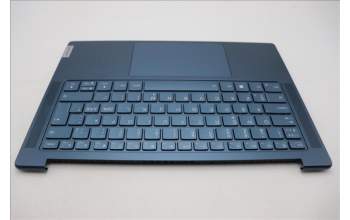 Lenovo 5CB1L50342 C-Abdeckung mit Tastatur, Skandinavien, Aquamarinblau, Ohne Puresight-Logo